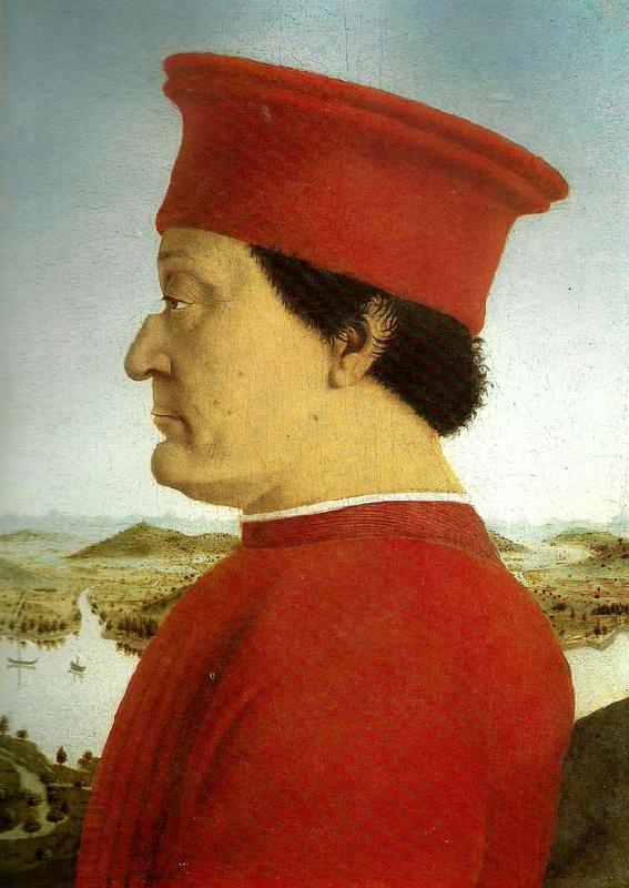 Piero della Francesca portrait of federico da montefeltro China oil painting art